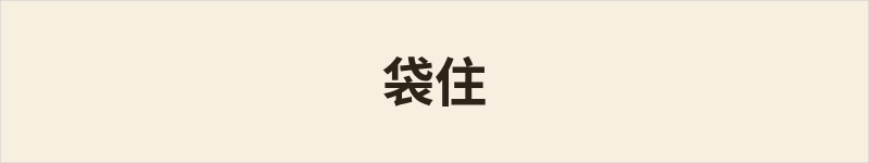 袋住粤语什么意思、例句及详细解释
